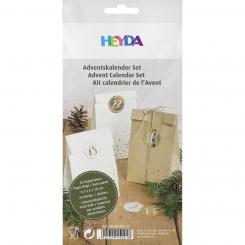 Adventskalender Set 24 Papiertüten plus  Zahölen 