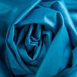 Baumwollstoff Luisa beschichtet 100 %Baumwolle türkis 