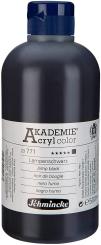 Akademie Acryl, Lampenschwarz 500ml 