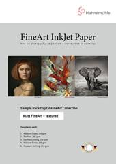 Hahnemühle Matt FineArt Textured Sample Pack, 5 Qualitäten, 10 Blatt 