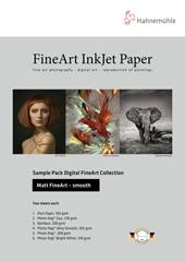 Hahnemühle Matt FineArt Smooth Sample Pack, 6 Qualitäten, A4, 12 Bl 