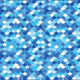 Baumwollstoff Mermaid Scales Blue Breite 112cm 