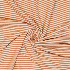 Knit organic co/li/ea stripes 65% organic co 30%li 5%ea 