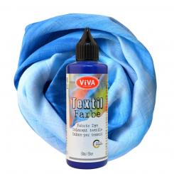 Textilfarbe 90ml, Blau 