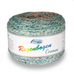 Regenbogen Cosmos türkis-apricot-natur 