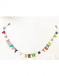 Girlande Happy New Year, 100cm 