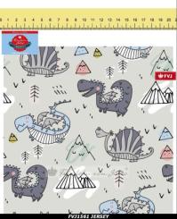 Baumwolljersey dino FVJ-1561 