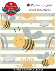 Baumwolljersey dicke biene FVJ-3498 
