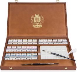 Horadam Aquarell Holzkasten 48 x 1/1 Näpfchen 