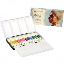 White Nights Aquarellfarben Set Casanova, Metallbox, 12x10ml Tube 