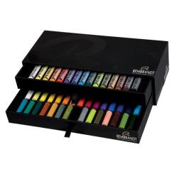 Rembrandt Pastell Luxury Set mit 30 halbe Pastelle+15 ganze Pastelle 