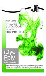 Jacquard iDye Poly Stofffarbe, 14g Kelly Green 