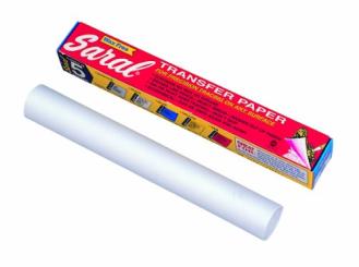 Saral Transferpapier-Rolle, Weiß 30,5x366cm, 30g/m² 