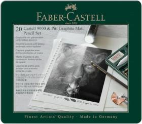 Set Pitt Graphite Matt und Castell 9000 