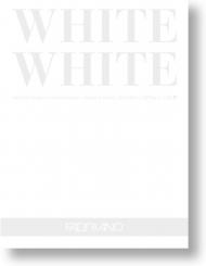Fabriano White White Block 24x32cm,300g/m², 20 Blatt 