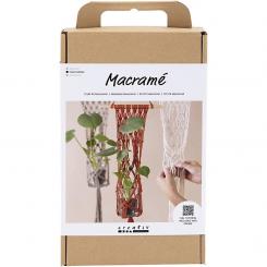 Bastelset Macramé Blumenaufhänger 
