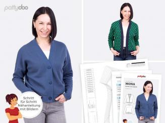 Schnittmuster Mona by pattydoo, Größe 32-54 