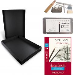 Honsell Zeichen-Set 12 Stifte + Zubehör 