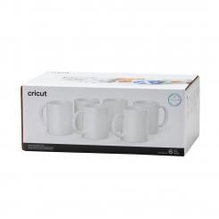 Cricut Sublimationstassen weiß 340ml    6 Stück 