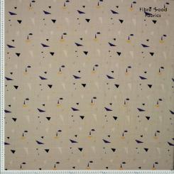 Woven co muslin abstract FibreMood22 
