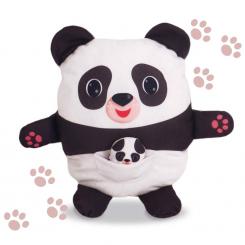 Kuscheltier Panda zum Nähen 30cm, Stoffpanel + Anleitung 