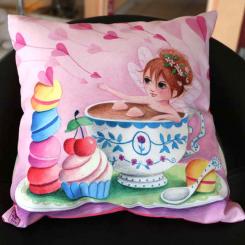 Stoff Schönheitsbad 30x30cm 