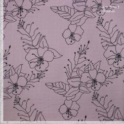 Woven co muslin flowers Kamala / FM23 