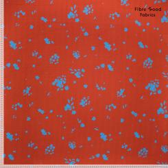 Woven vi ecovero flowers Ruba / FM23 