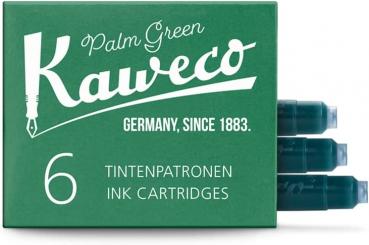 Kaweco Tintenpatronen palmengrün 6 Stüch in Packung 