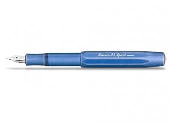 Kaweco AL SPORT Füllhalter blau stone washed M 
