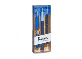 Kaweco Perkeo Kalligraphie - Set blau 