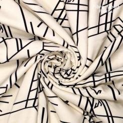 Woven vi face and line 100% visc 