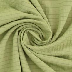 Viskosestoff Seersucker, Grün Woven vi/pl/ea Seersucker 