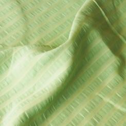 Woven li/vi stripes green Marisol 