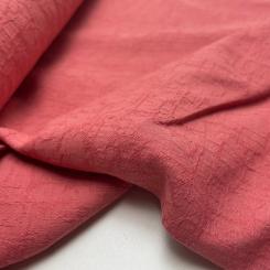 Leinen Jacquard Stoff peach Fibre Moood 