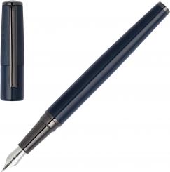 Hugo Boss Füllfederhalter Gear Minimal All Navy 