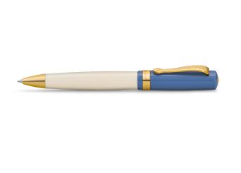 Kaweco STUDENT Kugelschreiber 50's Rock, blau/creme 