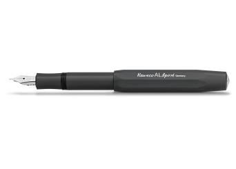 Kaweco AL SPORT Füllhalter schwarz, Federbreite F 