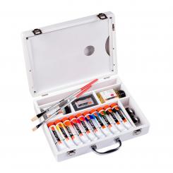 COBRA Study Ölfarben Set Basic 10 x 40 ml + Zubehör 