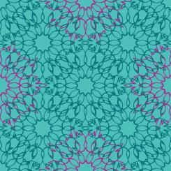 Mandala Mandala 145/150 cm  Viskose 100% 