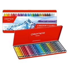Caran DAche Classic Neocolor II Pastell-Sortiment, 30 Stifte 