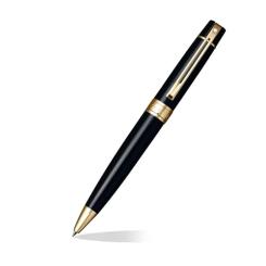 Sheaffer 300 Kugelschreiber Black/Gold trims 