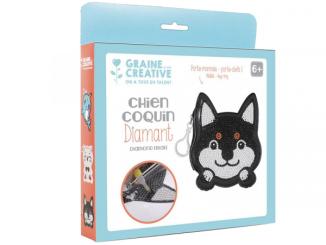 Diamant-Mosaik-Set Katze Portmonnaie 