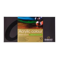 Rembrandt Acrylic Farben 10 Tuben a 40 ml extrafein Landschaft 