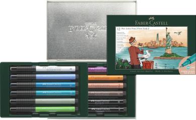 Tuschestift Pitt Artist Pen Set New York 