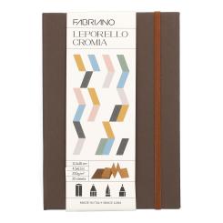 FABRIANO Skizzenbuch Leborello Chroma, 20 Blatt, 220gm², Hellbraun 