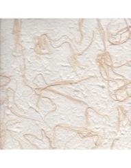 Maulbeerpapier mit beigen Fasern ca. 140g, 80x55cm 