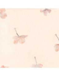 Gampi Papier mit Blumen ca. 120g, 29,7x21cm 