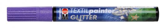 Textil Painter fliederGlitter 3mm Spitze 