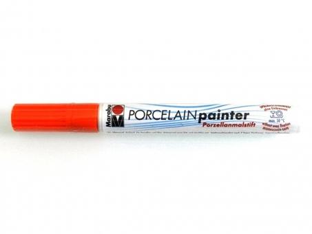 Porcelain Painter orange 225, 1-2 mm Spitze, hochglänzend 